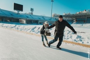 Флешмоб "Выбирай спорт" на Центральном стадионе