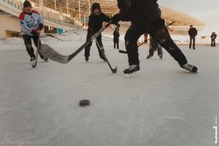 Флешмоб "Выбирай спорт" на Центральном стадионе