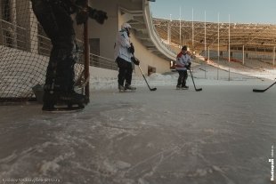 Флешмоб "Выбирай спорт" на Центральном стадионе