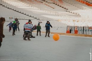 Флешмоб "Выбирай спорт" на Центральном стадионе