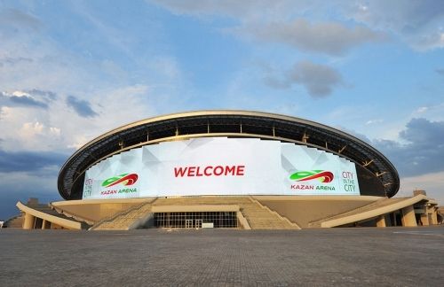 Первый футбольный матч на Kazan-Arena планируют провести 26 мая 2014 года