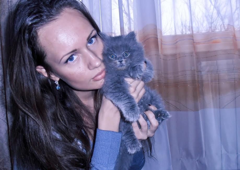 Наталья Баданова и ее кот