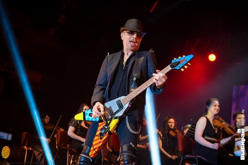 Концерт Scorpions в Екатеринбурге