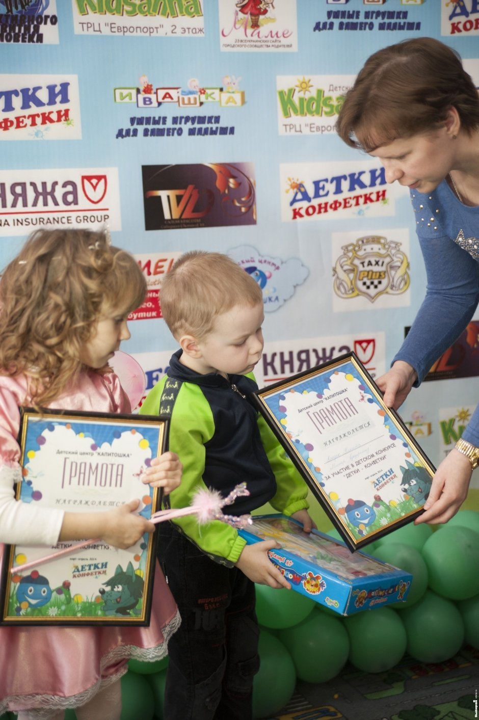 II этап конкурса «Детки-конфетки»: «Топ-модель по-детски» 06.04.14