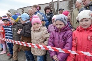 Праздничный митинг у «Седого Урала»