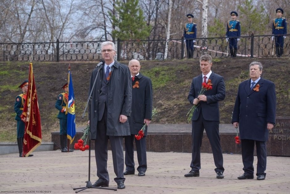 Праздничный митинг у «Седого Урала»