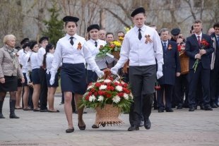 Праздничный митинг у «Седого Урала»