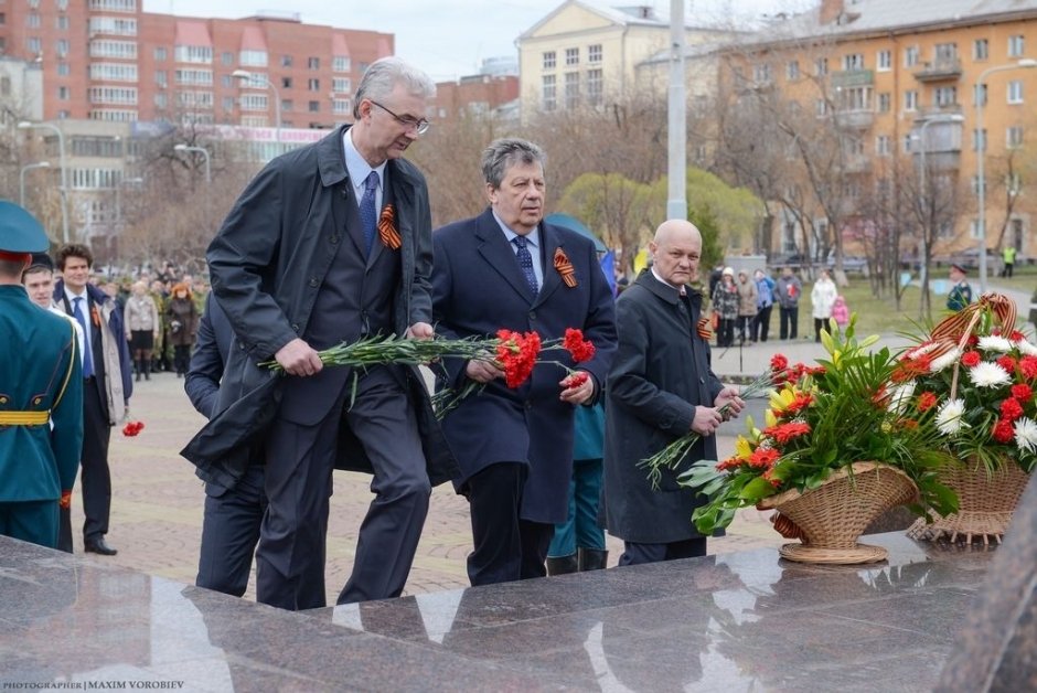 Праздничный митинг у «Седого Урала»