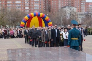 Праздничный митинг у «Седого Урала»