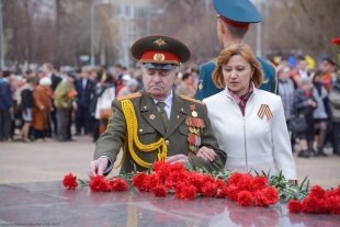 Праздничный митинг у «Седого Урала»