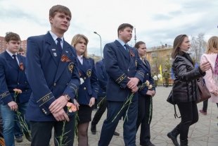 Праздничный митинг у «Седого Урала»