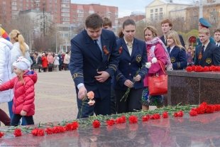 Праздничный митинг у «Седого Урала»