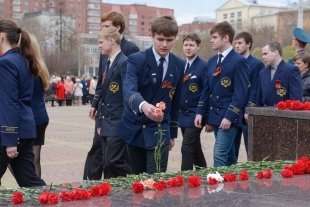 Праздничный митинг у «Седого Урала»