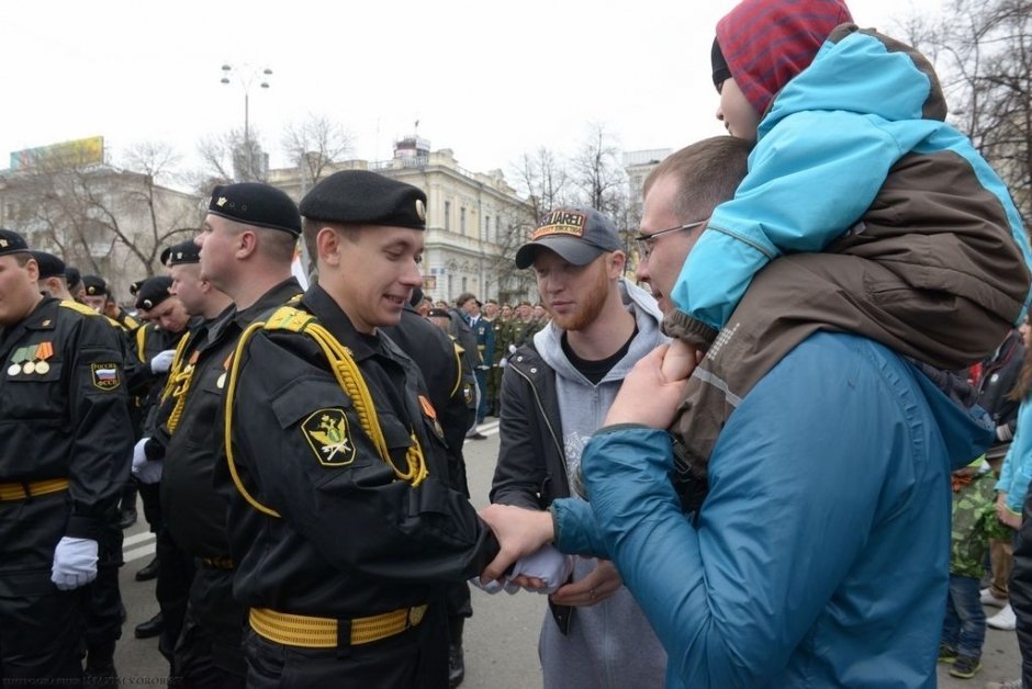 Парад 9 Мая в Екатеринбурге