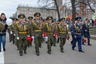 Парад 9 Мая в Екатеринбурге