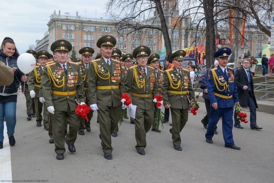 Парад 9 Мая в Екатеринбурге