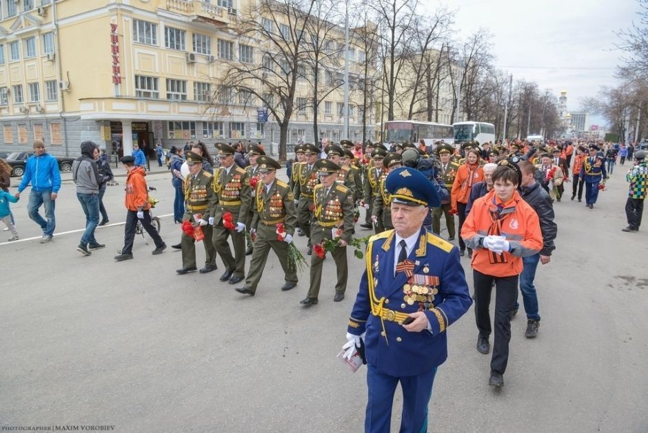 Парад 9 Мая в Екатеринбурге