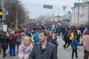 Парад 9 Мая в Екатеринбурге