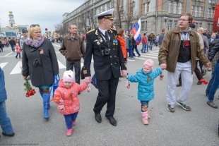 Парад 9 Мая в Екатеринбурге