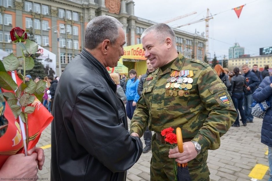 Парад 9 Мая в Екатеринбурге