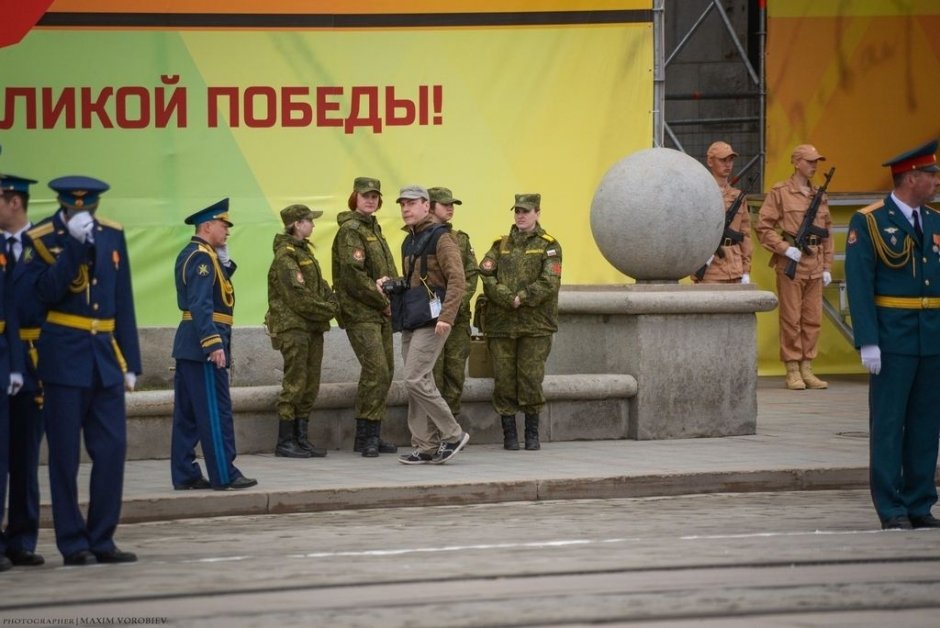 Парад 9 Мая в Екатеринбурге