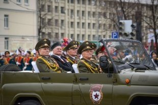 Парад 9 Мая в Екатеринбурге