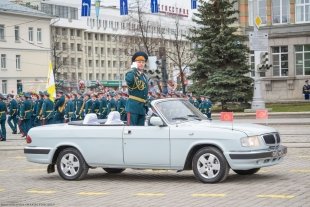 Парад 9 Мая в Екатеринбурге