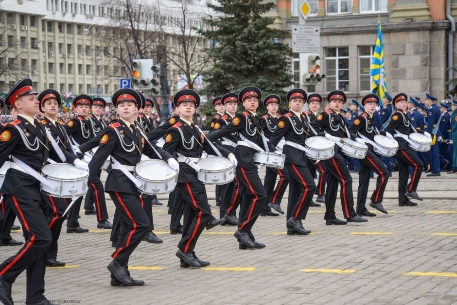 Парад 9 Мая в Екатеринбурге