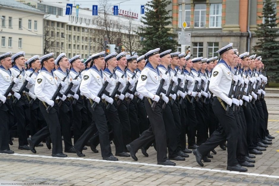 Парад 9 Мая в Екатеринбурге