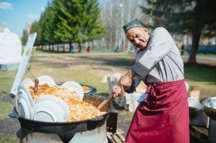 Плов от Шакира Юлдашева в ЦПКиО