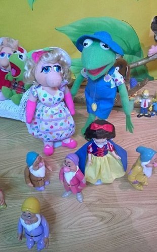 Музей кукол и детской книги: Кермит и Мисс Пигги