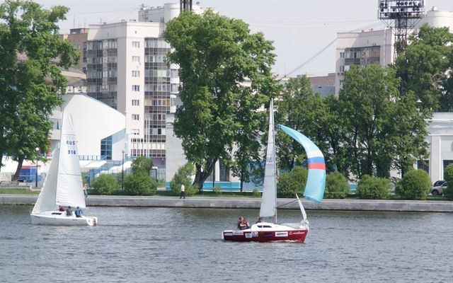 Парусная регата на «Майском экстриме 2014»