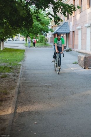 Велосипедисты Челябинска устроили массовый пробег