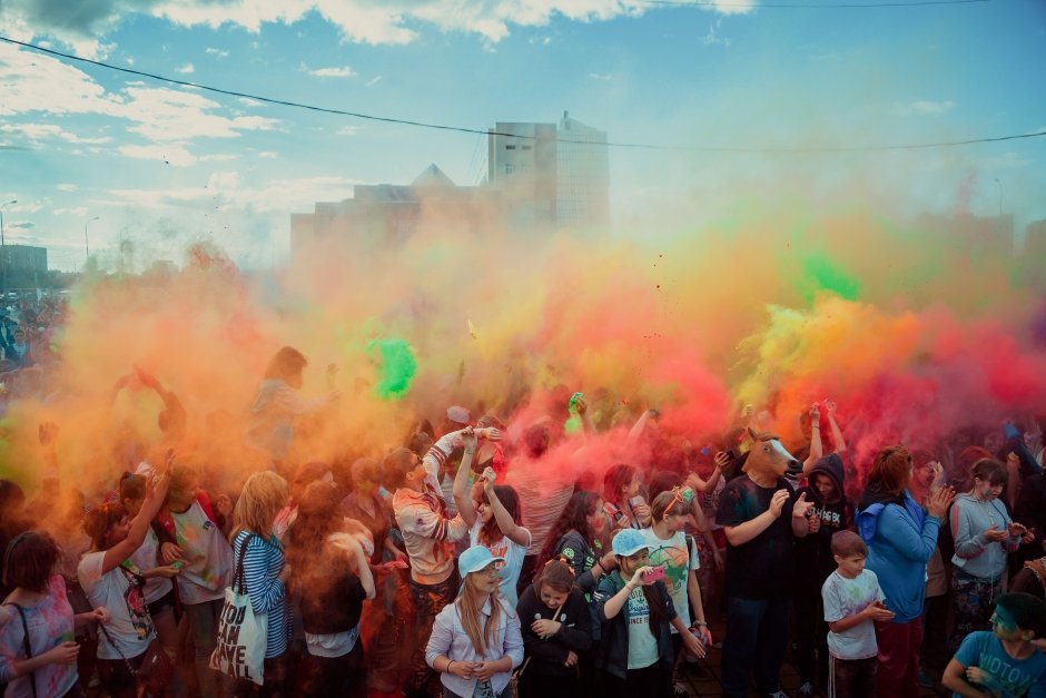 Фестиваль Красок Holi Fest - 27 июня 2014г.