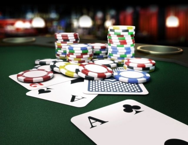 В BUFFALO bar'е по выходным можно поиграть в покер