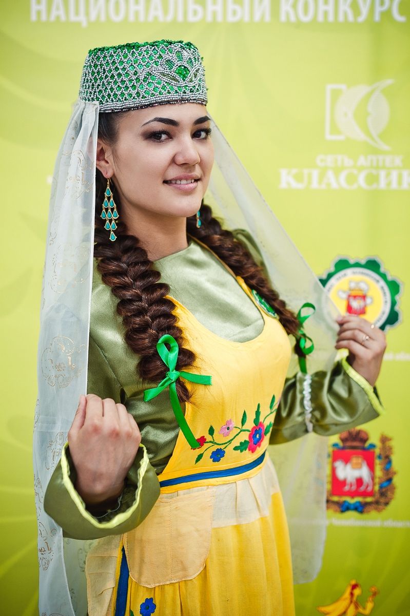 Красивая девушка на татарском