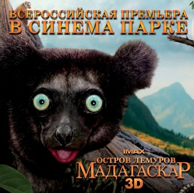 Выиграй билеты на премьерный показ фильма «Остров Лемуров: Мадагаскар»!