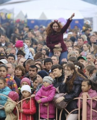 Газпром: феерично, душевно, с размахом! 6.09.2014