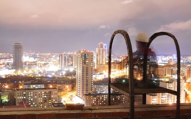 На высоте 186 метров можно будет посмотреть фотографии красивого Екатеринбурга