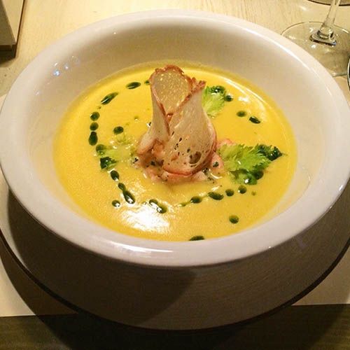 Суп из Джека: крем-суп из тыквы в Trattoria Formaggi