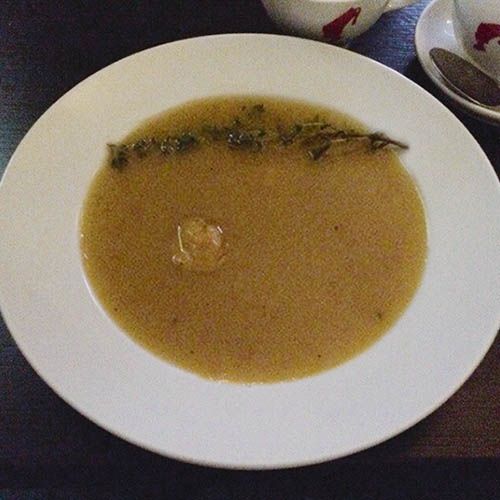 Суп из Джека: крем-суп из тыквы в Bon café