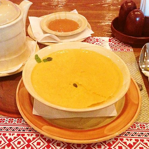 Суп из Джека: крем-суп из тыквы в ресторане «Корчма»