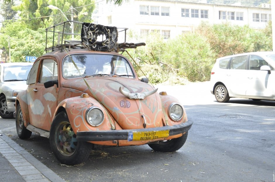 необычные авто в Хайфе