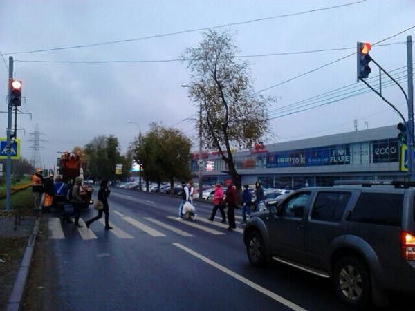 В Самаре на ул. Ново-Садовой возле «Мега Сити» установили светофор