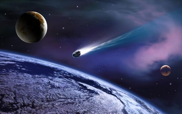 К Земле летит еще один метеорит