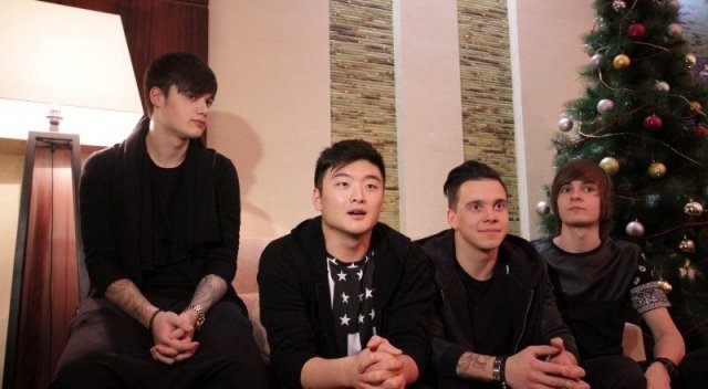 Астану навестили ребята новой группы M-band!