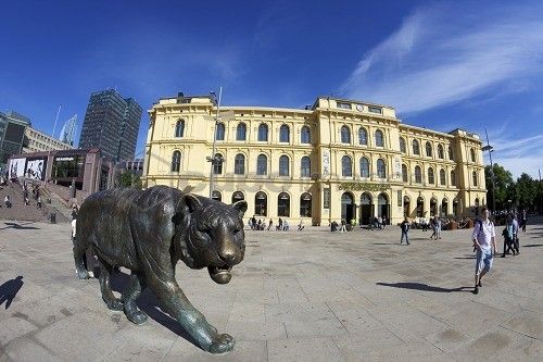 Осло и огромное количество статуй тигров!