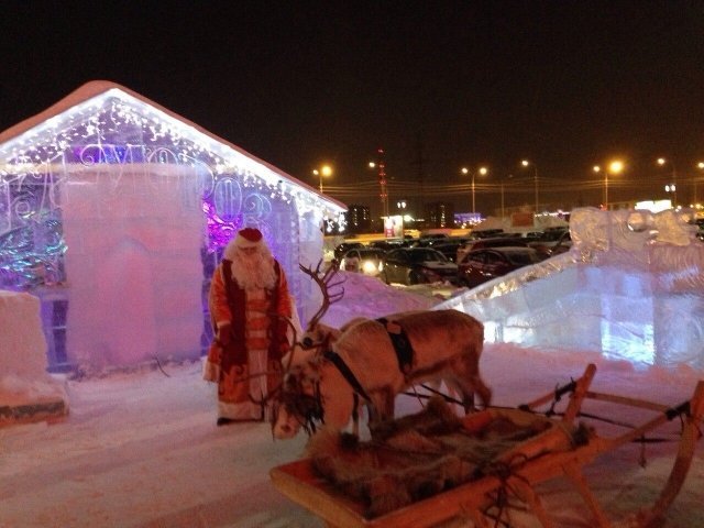 В Сургуте открылась резиденция Деда Мороза!