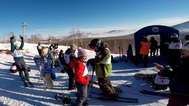 Команда «Выбирай» заняла третье место на Чемпионате СМИ по горнолыжному спорту