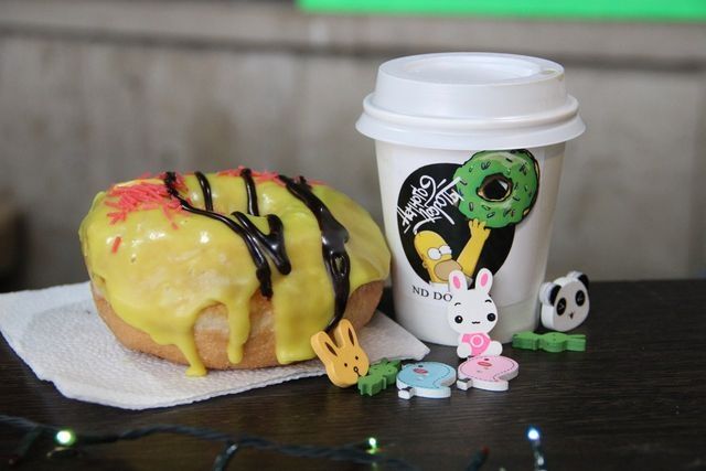В центре города открылась мини-кофейня ND Donuts